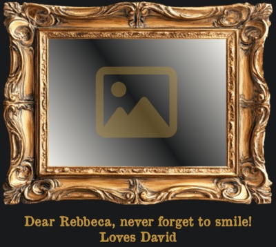 Vintage royal horizontal frame greeting card template for Valentine’s Day.